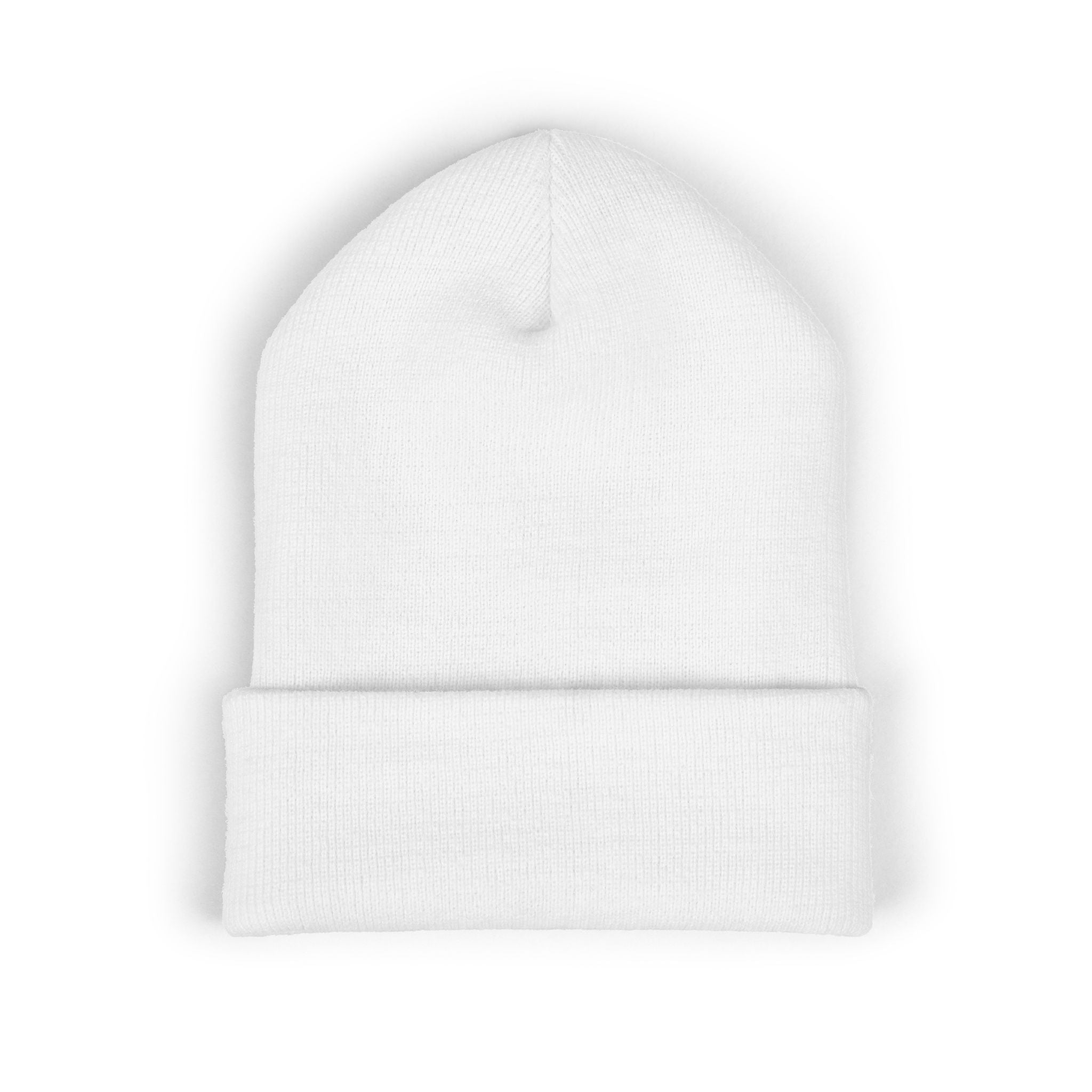 TYFTM Embroidered Cuffed Beanie — Minimal Streetwear Knit Hat